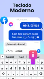 Teclado fonts: Letras y fuente 3