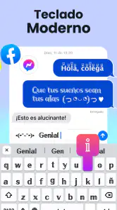 Teclado fonts: Letras y fuente screenshot