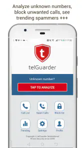 telGuarder screenshot