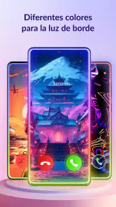 Tema colorido de llamada screenshot
