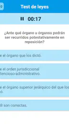 Test de Leyes para oposiciones 2
