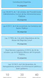 Test de Leyes para oposiciones 4