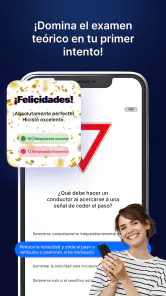 Test Teoría Conducción－HUD screenshot