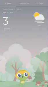 TheFrog:Aplicación del tiempo screenshot