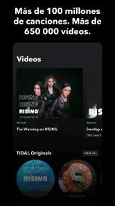 TIDAL Music: sonido HiFi screenshot