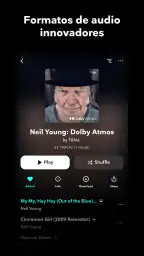TIDAL Music: sonido HiFi 4