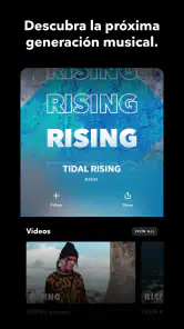 TIDAL Music: sonido HiFi screenshot