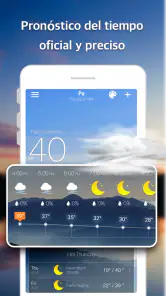 Tiempo y radar y widgets screenshot