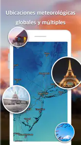 Tiempo y radar y widgets screenshot