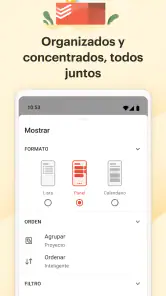 Todoist: To do list—Calendario screenshot