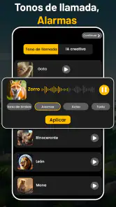 Tonos de animales y pájaros screenshot