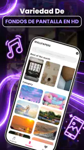 Tonos De Llamada - Papel Tapiz screenshot