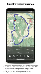 Topo GPS screenshot