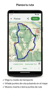 Topo GPS screenshot