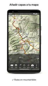Topo GPS screenshot