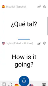 Traductor de voz Instant screenshot