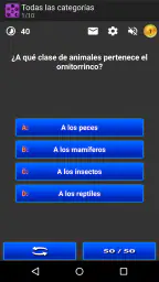 Trivial Quiz Español Preguntas 2