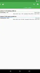tTorrent screenshot