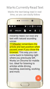 TTSReader Pro - Text To Speech screenshot