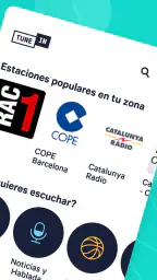 TuneIn Radio: música, fm radio 2