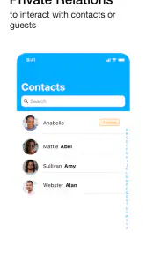 twinme - mensajería privada screenshot