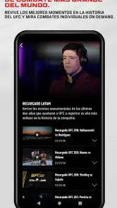 UFC screenshot