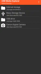 USB Media Explorer screenshot