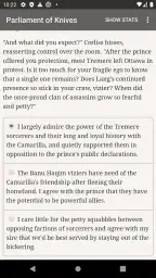 Vampire — Parliament of Knives 1