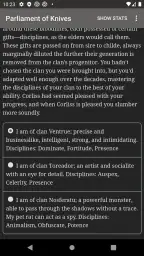 Vampire — Parliament of Knives 5