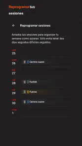 Vercho: entrenamiento running screenshot