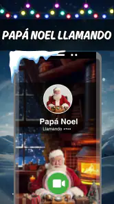 Papá Noel Llamada en Español screenshot