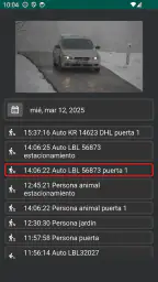 Visor de cámara IP WiFi 4