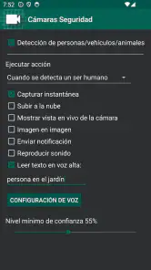 Visor de cámara IP WiFi screenshot