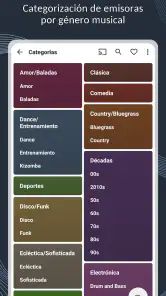 VRadio - Emisoras en línea screenshot