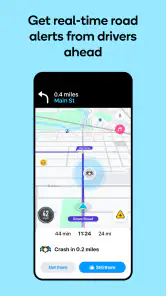 Waze Navegación y Tráfico screenshot