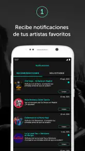 Wegow Conciertos screenshot