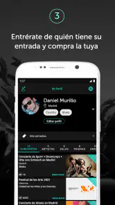 Wegow Conciertos screenshot