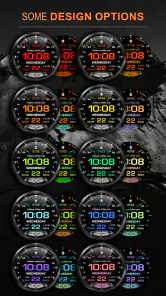 WFP 233 Digital watch face screenshot
