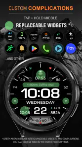 WFP 233 Digital watch face screenshot