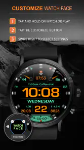WFP 233 Digital watch face screenshot