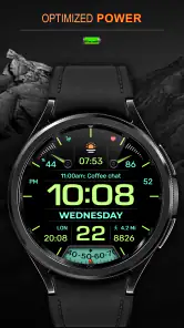 WFP 233 Digital watch face screenshot