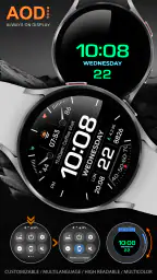 WFP 233 Digital watch face 8