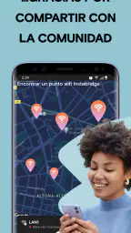 WiFi Passwords Map Instabridge 3