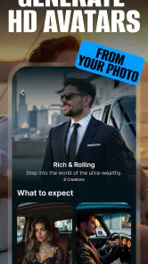 Wizard: AI Photos & AI Filters screenshot