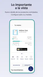 WiZink Bank, tu banco online screenshot