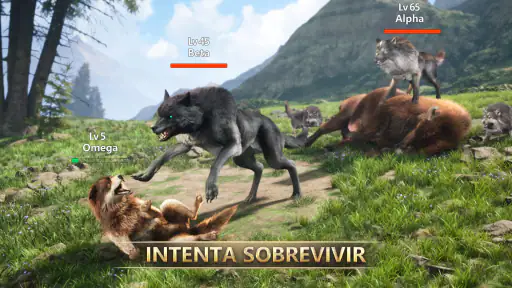 Wolf Game: Wild Animal Wars 2