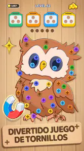 Wood Screw Pin: Tuerca & Perno screenshot