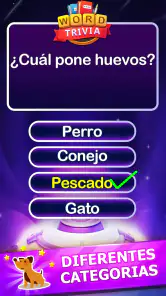 Word Trivia Juego de palabras screenshot