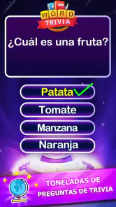 Word Trivia Juego de palabras screenshot