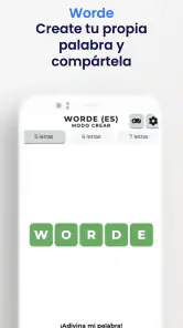 Worde - Diario e ilimitado screenshot